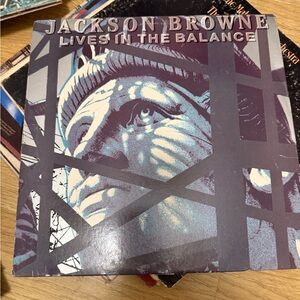 Jackson Browne 'Lives in the Balance' Vinyl Record